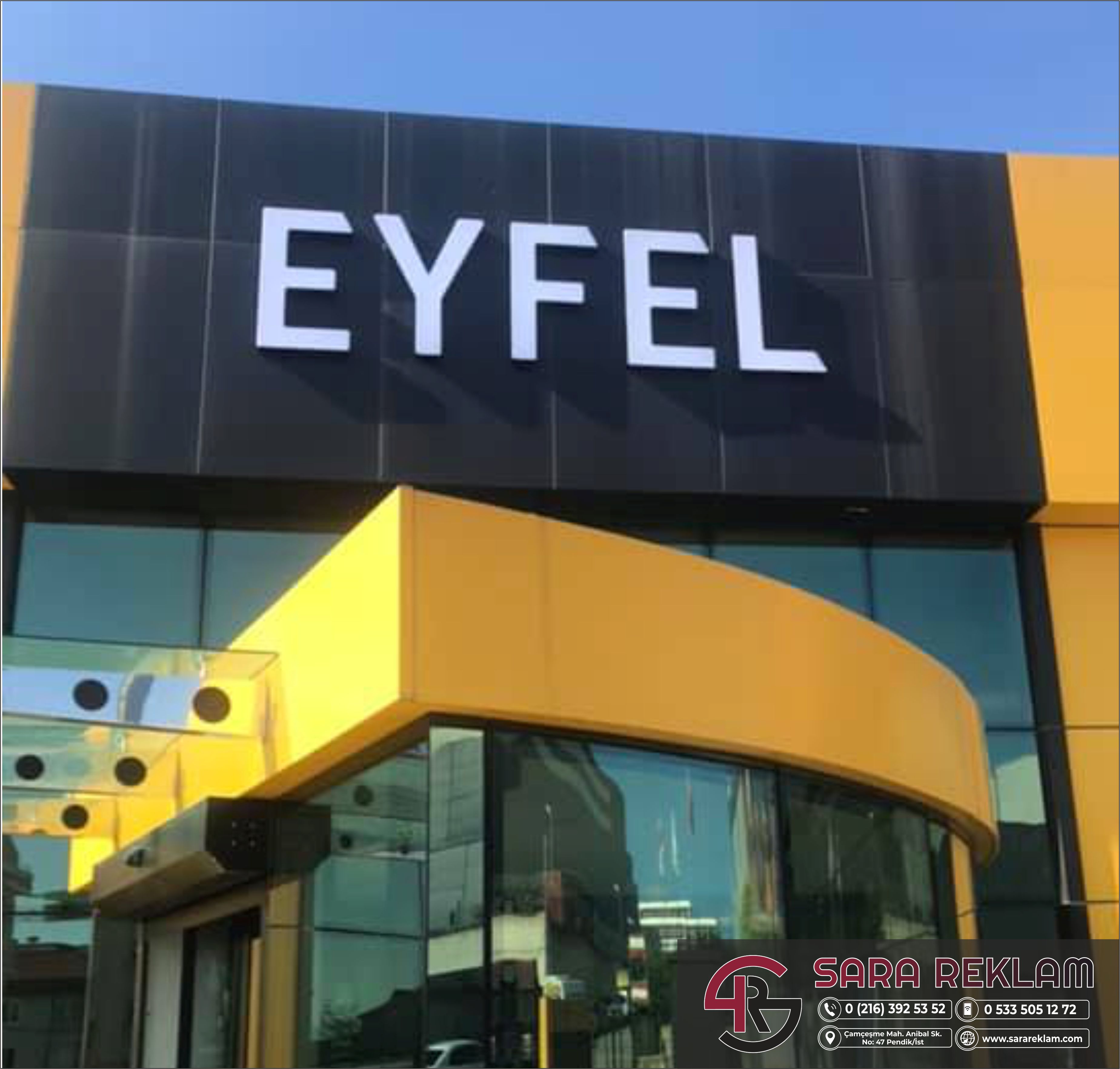  tabela ışıklı harf